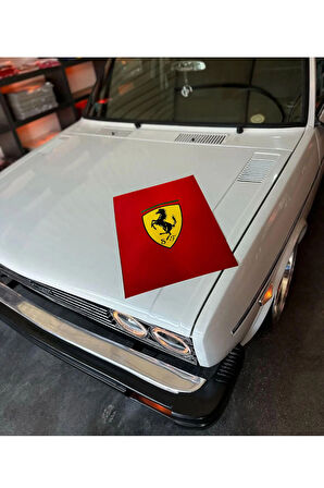 FERRARI KAĞIT OTO PASPAS 230 gr. PARLAK SELEFONLU 35X50 cm 50 ADET