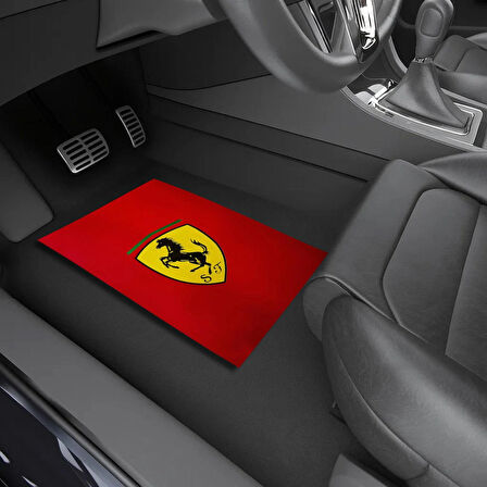 FERRARI KAĞIT OTO PASPAS 230 gr. PARLAK SELEFONLU 35X50 cm 50 ADET