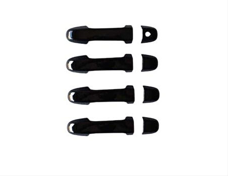 Toyota C-HR 2016-2019 Kapı Kolu Kaplama Piano Black ( SMART KEY )