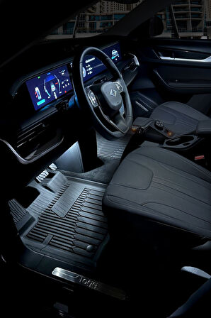 Sahler Togg T10F 2025+ Uyumlu 4.5D Premium Havuzlu Oto Paspas ve Liner Marka 3D Bagaj Havuzu