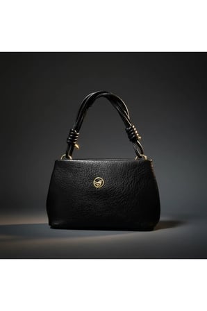 Kadın Düğüm Detaylı Hobo Omuz Çantası Gold Figürlü Şık Günlük Çanta