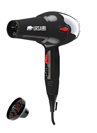 Etap Ursa 3.0 ve Difüzör Başlıklı 2500 Watt Profesyonel Saç Kurutma Makinesi