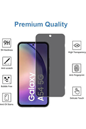 Samsung Galaxy A54 5G Hayalet Ekran Koruyucu Nano Cam , Kasa Dostu İnce ve Dayanıklı