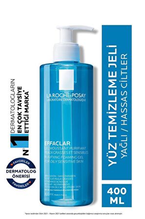 La Roche Posay Effaclar Yağlı Ciltler İçin Akne Karşıtı Parabensiz Akne Jel  400 ml 