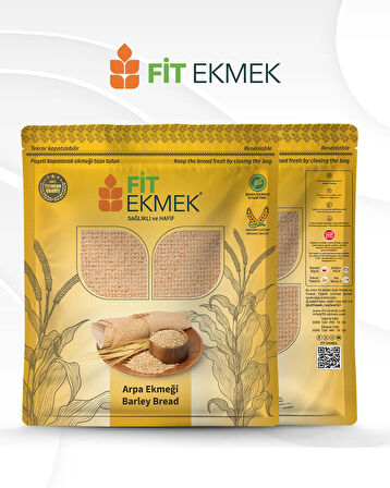 fit 2'lı paket Arpa Lavaş Ekmeği 300gr