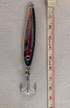 BALZER COLONEL ZOCKER 3D 14 GRAM ART NO:1 39510/014 REGENBOGENFORELLE  JİG YEM