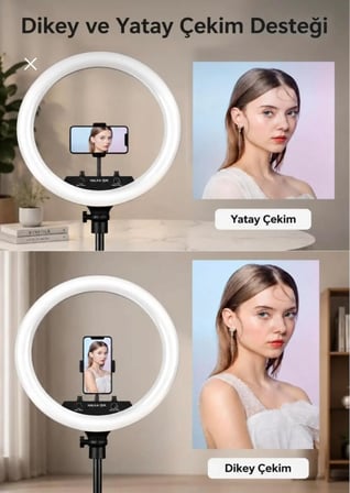 MJ-26 13 İNCH RGB LED RİNG LİGHT – 200CM TRİPOD