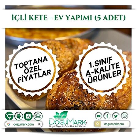 İçli Kete – Ev Yapımı (5 Adet)