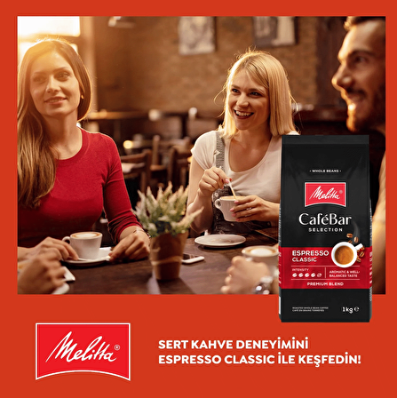 Melitta CafeBar Selection Espresso Classic Çekirdek Kahve 1KG