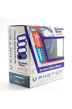 Astra 1991 - 1997 Kısa + Uzun Far Ampulü H4 Xen Vision 5000k