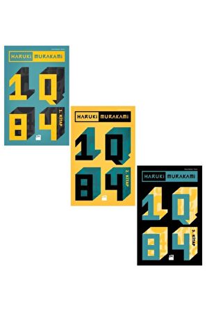 1Q84 - 3 Kitap Set HARUKİ MURAKAMİ