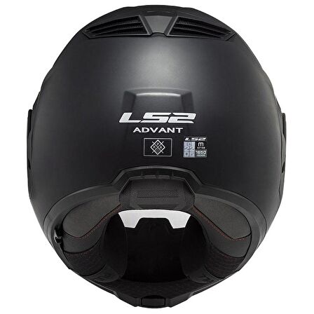 LS2 ADVANT MAT SİYAH KASK