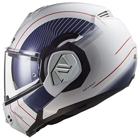 LS2 ADVANT COOPER BEYAZ-MAVİ KASK