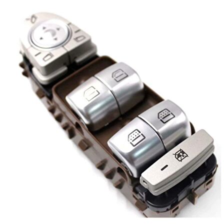 MERCEDES C253 GLC 300 2016-2019 CAM AÇMA DÜĞMESİ KAHVERENGİ