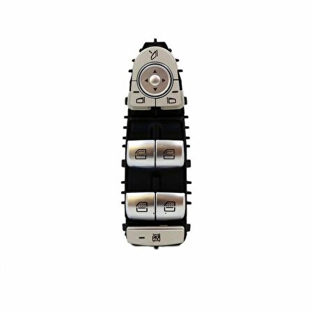 MERCEDES S350 2013-2017 CAM AÇMA DÜĞMESİ SÜRÜCÜ TARAFI SİYAH