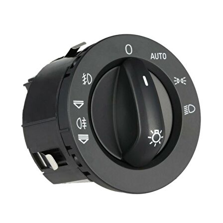 AUDİ Q7 2007-2014 FAR AÇMA ANAHTARI AUTO'LU SİYAH 