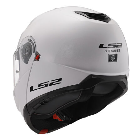 LS2 STROBE 2 BEYAZ  ÇENE AÇILIR KASK 2XL