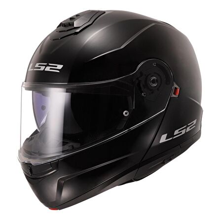 LS2 STROBE 2 PARLAK SİYAH KASK