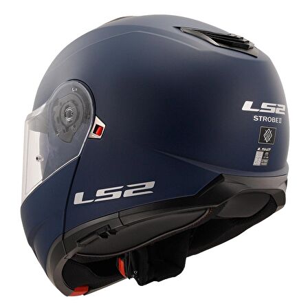 LS2 STROBE 2 MAT NAVY MAVİ KASK