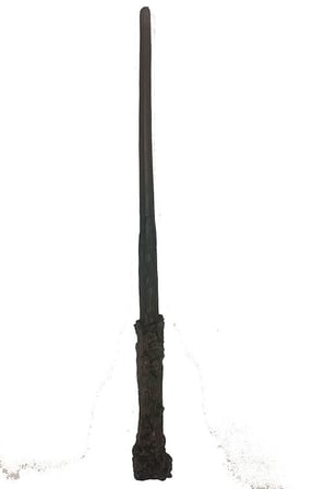 Harry Potter Asası 30 cm ve Siyah Çerçeveli Harry Potter Gözlüğü Seti (5690)