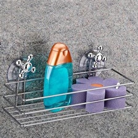 BANYO DİKDÖRTGEN RAF VANTUZLU (5690)