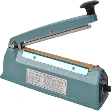 Poşet Ağzı Torba Kapatma Yapıştırma Makinası Demir 20 Cm (5690)