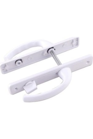 POŞETLİ BANYO-WC - KİLİTLİ BEYAZ PVC KAPI KOLU (5690)