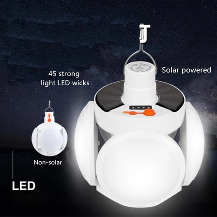 Solar 5 Kanatlı Kamp Lambası (5690)