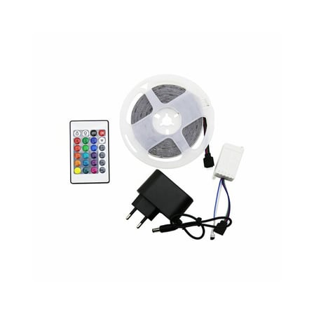 LED RGB KUMANDALI ŞERİT LED 5MT (5690)