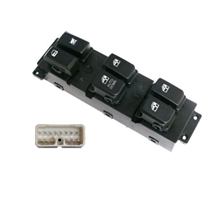 HYUNDAI SANTA FE 2007 - 2011 SOL DÖRT CAM ANAHTARI 