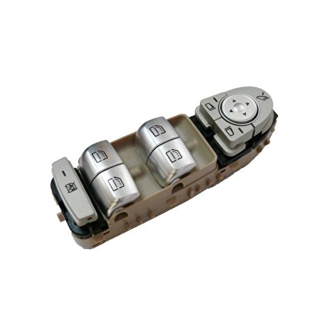 MERCEDES W205 KASA C250 2014-2019 SOL ÖN CAM ANAHTARI BEJ 