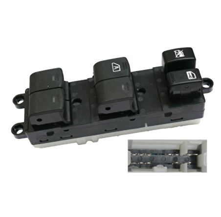 NISSAN PATHFINDER 2005 - 2008 NISSAN SOL CAM ANAHTARI 12 PİN 