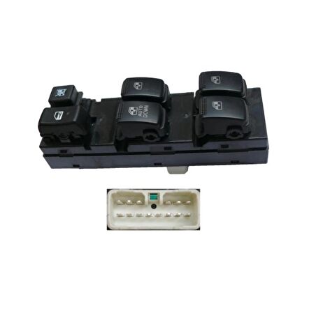 HYUNDAI TUCSON 2004 - 2010 HYUNDAI SOL CAM ANAHTARI 14 PİN 