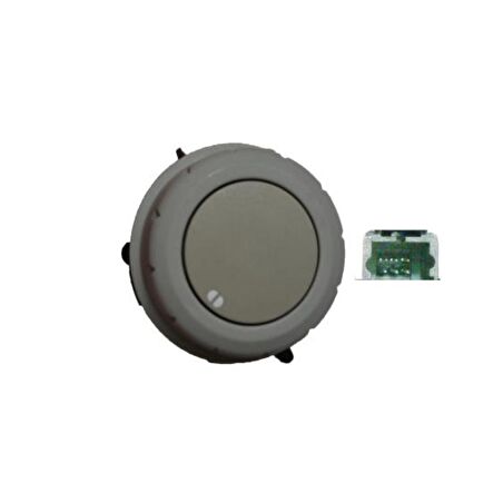 RENAULT MEGANE 3 2003 - 2008 SUNROOF TEK ANAHTARI KREM RENKLİ 