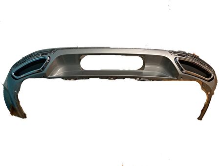 VOLKSWAGEN PASSAT 2015-2019 ARKA TAMPON ALT SPOİLER KROM ASTARLI 
