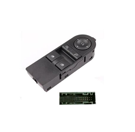 OPEL Astra H 1.7 CDTI 2004-2012 SOL ÖN CAM AÇMA KAPAMA ANAHTARI 