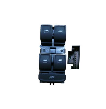 VOLKSWAGEN GOLF 7 2014 - 2017 SOL CAM AÇMA KAPAMA ANAHTARI 