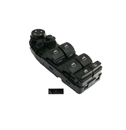 BMW E60 5 KASA 528İ 2005 - 2010 SOL CAM ANAHTARI KATLANIR AYNALI 