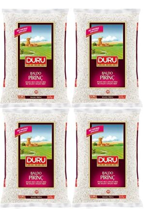 Duru Baldo Pirinç 1 Kg X 4 Adet