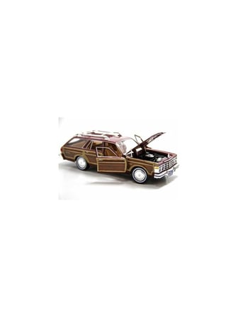 Motormax Motor Max 1979 Chysler Lebaron 1:24 Diecast Model Araba Kahverengi