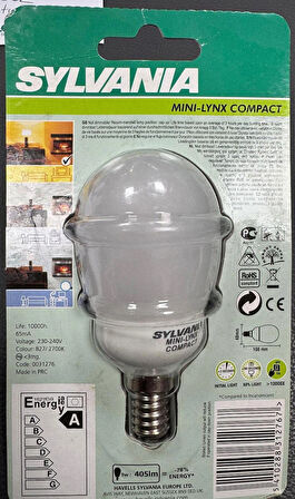 Mini-Lynx Compact 9W E-27 Led Ampul Sarı