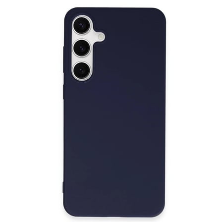 Samsung Galaxy S24 Plus Kılıf First Silikon - Lacivert