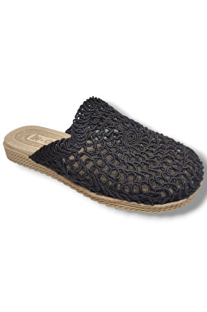 İnox 9985-25 Örgülü Anatomik Sabo Kadın Terlik