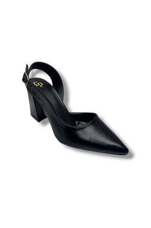 Gedik Pasha 909-26 Cilt Kare Topuk Kadın Stiletto (8cm)
