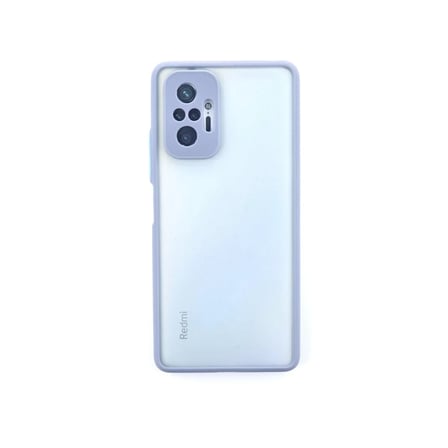 Xiaomi Redmi Note 10 Pro Kılıf Montreal Silikon Kapak - Gri