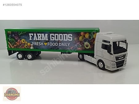 Welly 1:64 Ölçek Man Tgx Xxl Dorseli Tır 25 cm