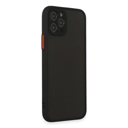 Apple iPhone 11 Pro Kılıf Montreal Silikon Kapak - Siyah