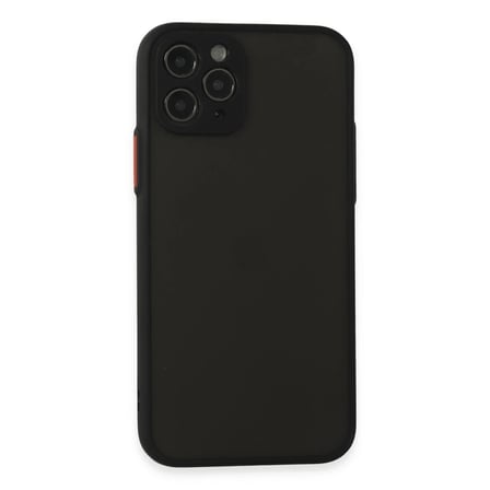 Apple iPhone 11 Pro Kılıf Montreal Silikon Kapak - Siyah