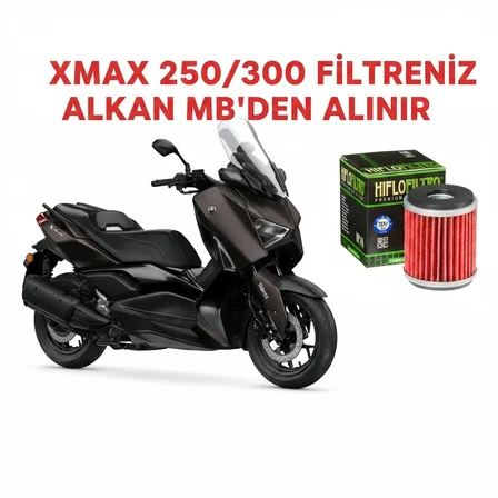 Yamaha Xmax 250 2018 Sonrası Ve Xmax 300 Tüm Model Yılları Yağ Filtresi Hiflo