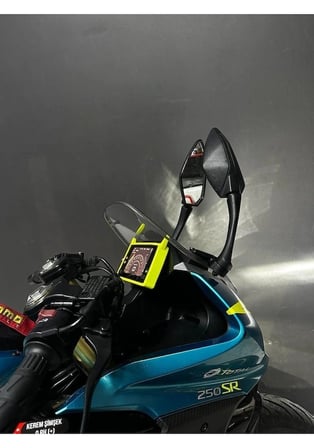 Cf Moto Nk250 Ve Sr250 2019-2023 Uyumlu Km Koruyucu Kılıf Sarı